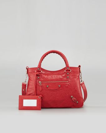  Giant 12 Rose Golden Town Bag Coquelicot Rouge 