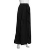 Bcbgmaxazria Black Silk Ruffle Front Maxi Skirt in Black - Lyst