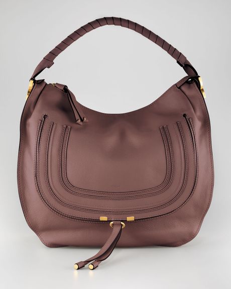 Chloé Large Marcie Hobo Nut in Brown (nut) - Lyst