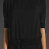 Cut25 Texture Charmeuse Dress in Black (jet) - Lyst