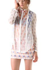 Dion Lee Print Mobius Shirt