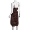 Free People Red and Black Floral Mesh Spaghetti Strap Dress in Brown (red) - Lyst
