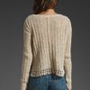 Free People Natal Pullover in Gray (stone combo) - Lyst
