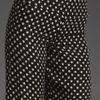 Haute Hippie Wide Leg Pants with Side Slits in Blacknude in Black (black & nude) - Lyst