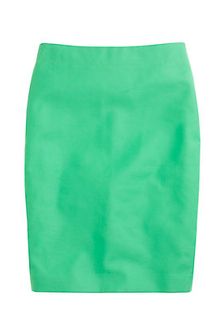 J.Crew No 2 Pencil Skirt in Doubleserge Cotton - Lyst