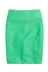 J.Crew No 2 Pencil Skirt in Doubleserge Cotton