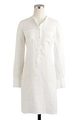 J.Crew Linen Henley Tunic