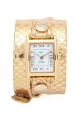 La Mer Collections Snake Simple Wrap Watch