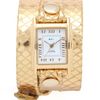 La Mer Collections Snake Simple Wrap Watch in Gold - Lyst