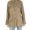 L'agence Washed Twill Cargo Jacket in Khaki - Lyst