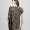 Michael Kors Asymmetric Zebraprint Coverup in Black - Lyst