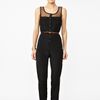 Nasty Gal Mad Mesh Jumpsuit in Black - Lyst