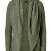 Ralph Lauren Olive Chunky Cable Circle Cardigan in Green (olive) - Lyst