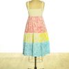 Simeon Farrar Tiered Skirt Dress with Rainbow Flowers By Simeon Farrar in Multicolor (red) - Lyst