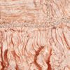 Alexander Mcqueen Embellished Crinkled Organza and Copper Thread Skirt in Pink (copper) - Lyst