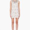 Alice + Olivia Darcy Beaded Tunic Dress in Multicolor (taupe) - Lyst