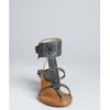Balenciaga Grey Leather Gladiator Wedges in Gray (grey) - Lyst