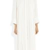 Chloé Eyelet Silkblend Crepe Dress in Beige (cream) - Lyst