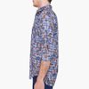 Comme Des Garçons 34 Sleeve Poplin Shirt in Blue for Men - Lyst