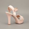 Dolce & Gabbana Woven Strap Sandal in Pink - Lyst
