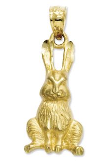 Eci Rabbit Charm - Lyst