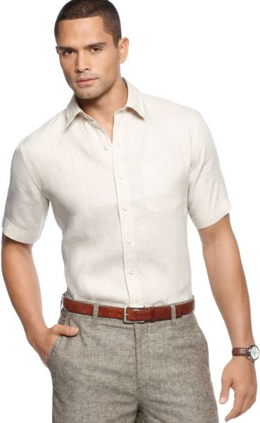 short sleeve shirts for tall men