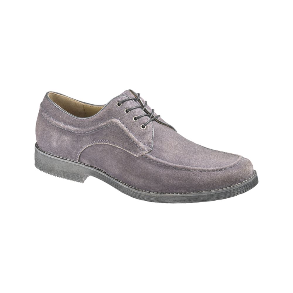 Hush Puppies® Commemorate Moc Toe Lace Up Shoes In Gray For Men Grey