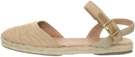 beige flat espadrilles