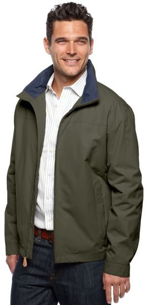 London Fog Moto Dobby Zip Front Golf Jacket - Lyst