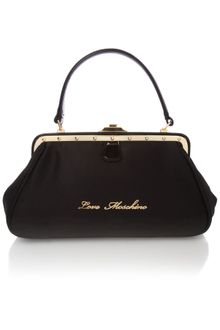 Love Moschino Small Satin Evening Bag - Lyst