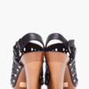 Marc Jacobs Black Leather Wooden Clogs in Black - Lyst