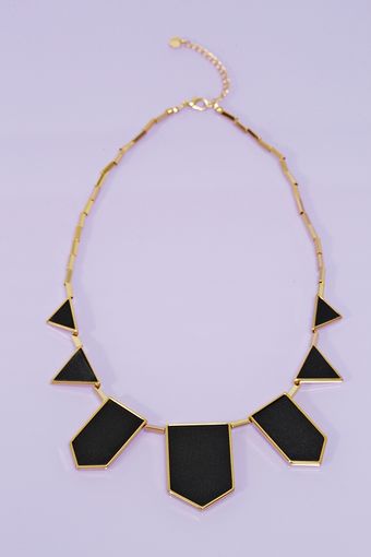 Nasty Gal Station Leather Necklace - Lyst