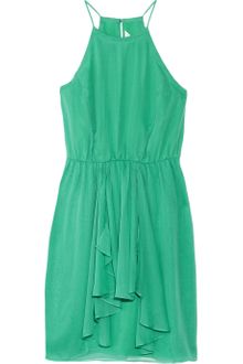 Rebecca Taylor Feeling Good Silkchiffon Mini Dress - Lyst