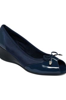 Rockport Trulinda Peep Toe Wedges - Lyst