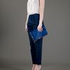 Stella Mccartney Falab Shagder Clutch in Blue - Lyst
