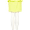 Topshop Textured Peplum Skirt in Yellow (lemon) - Lyst