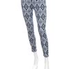 7 For All Mankind The Cropped Skinny Diamond Print in Blue (denim) - Lyst