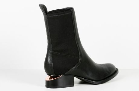 alexander wang black andy box chelsea boots