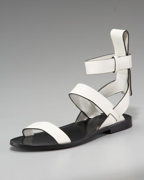 alexander wang sandals flat