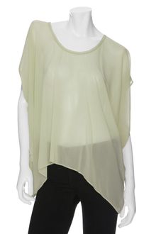 Helmut Lang Pebble Silk Tee - Lyst