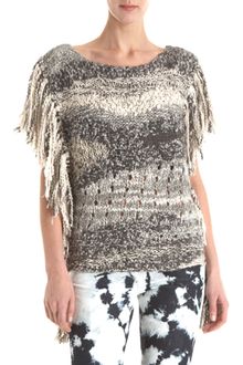 Isabel Marant Fringe Poncho - Lyst