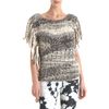 Isabel Marant Fringe Poncho in Gray (grey) - Lyst