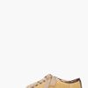 Lanvin Olive Suede Sneakers in Beige (olive) - Lyst