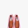Lanvin Pink Nubuck Ballerina Flats in Pink - Lyst