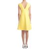Marni Vneck Dress in Yellow - Lyst