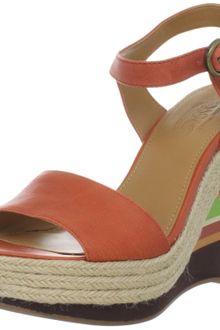Nine West Take A Train Wedge Sandal - Lyst