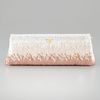 Prada Torpedo Frame Sequin Clutch in Silver (nude white) - Lyst