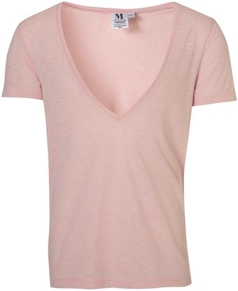  Pale Pink Extra Low Vee Tee 