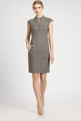 Akris Wool Tweed Dress
