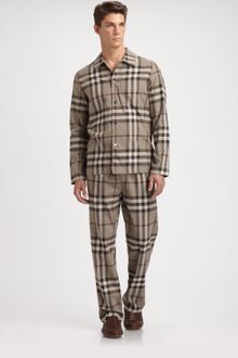 Burberry Check Pyjama Set - Lyst